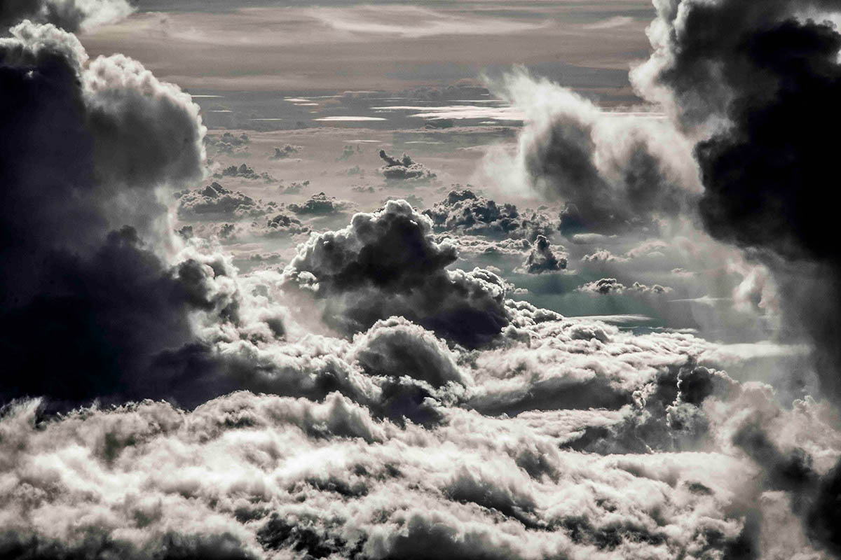 federico winer nubes fine art camboya Aerial clouds