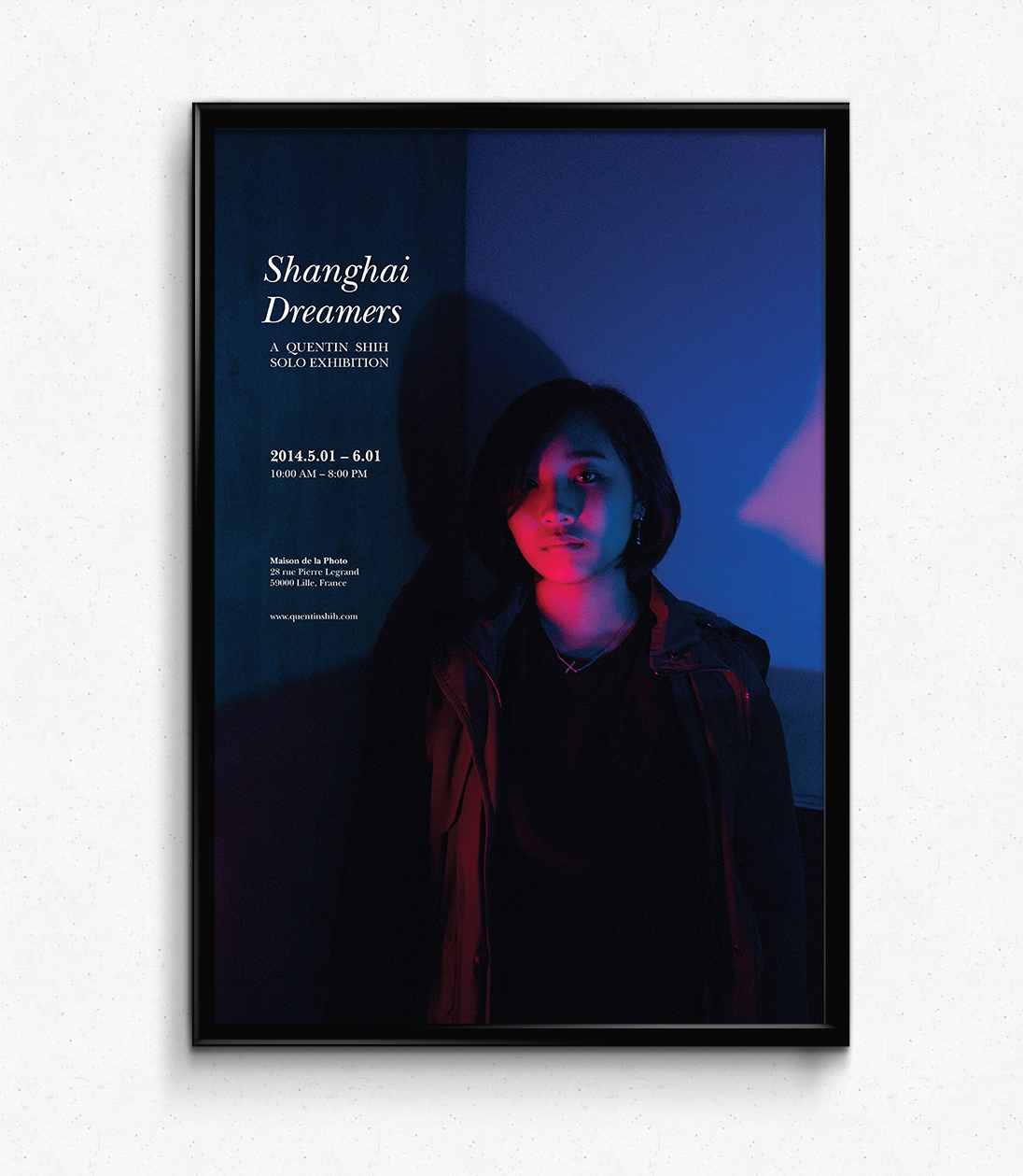 gallery book cover poster Quentin Shih  portrait