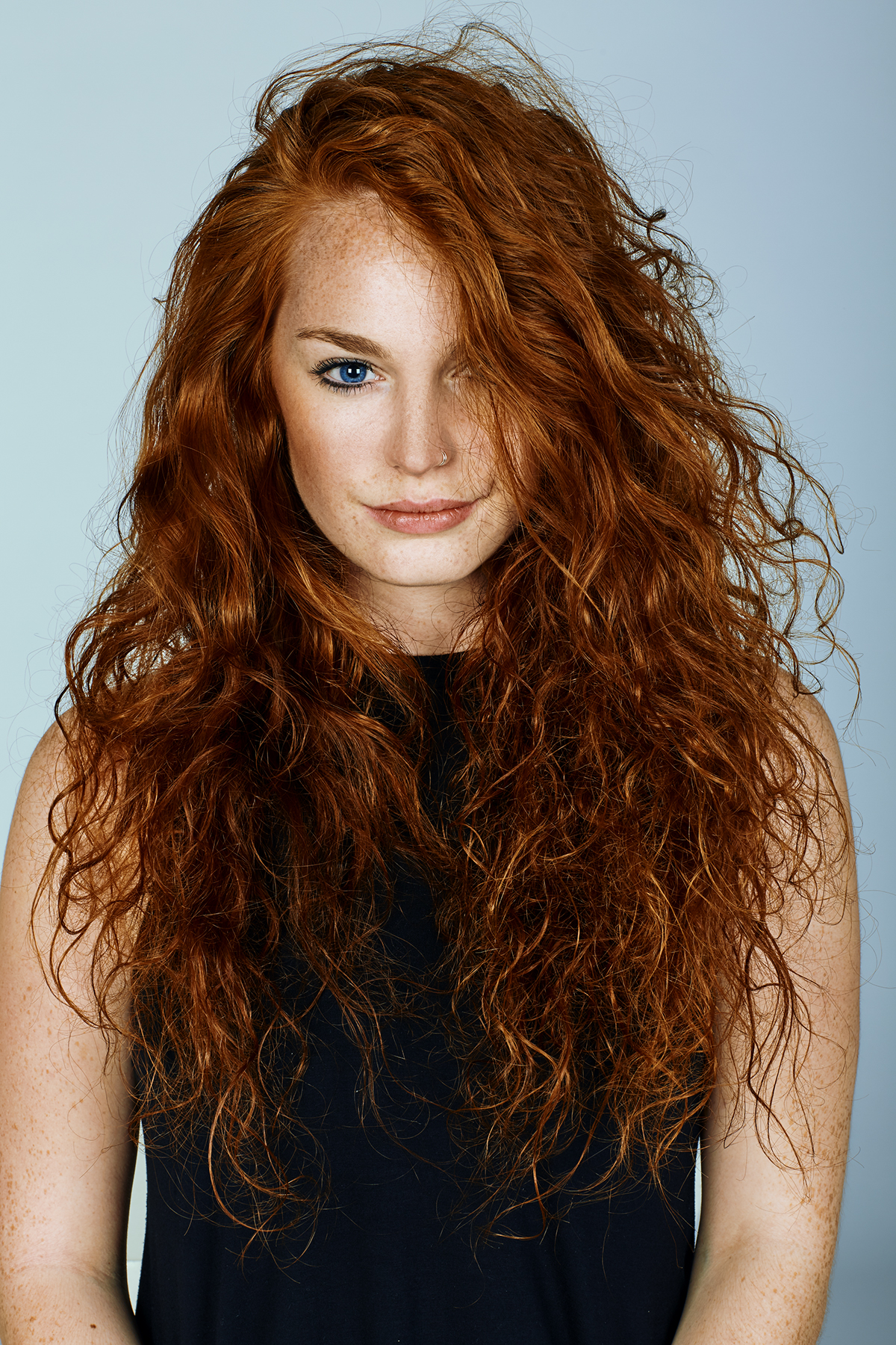 Adobe Portfolio portrait redhead gingers face freckels