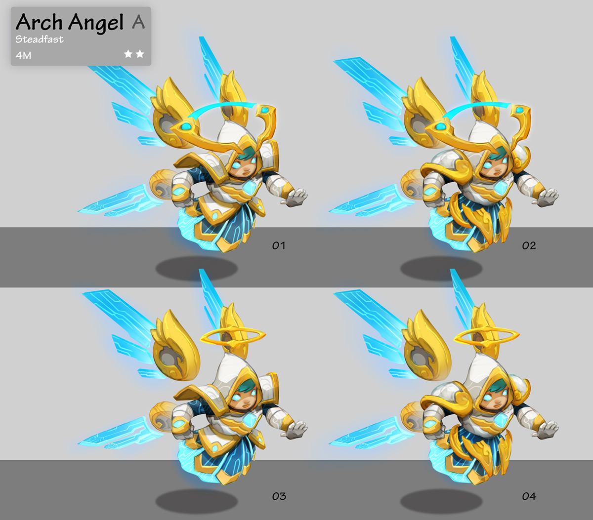concepts Character design  holy paladins SKY creature GameMobile mobile game angel