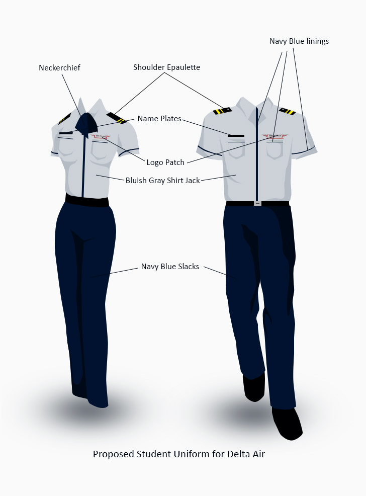 uniform aviation shirt polo shirt shirt jack pants airplane runway piping cotton