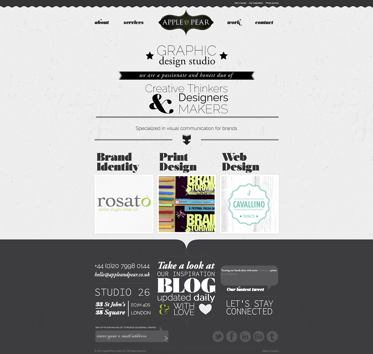 responsive website  responsive development Fluid Layout  typographic website design studio website portfolio website graphic design portfolio  design agency creative agency portfolio