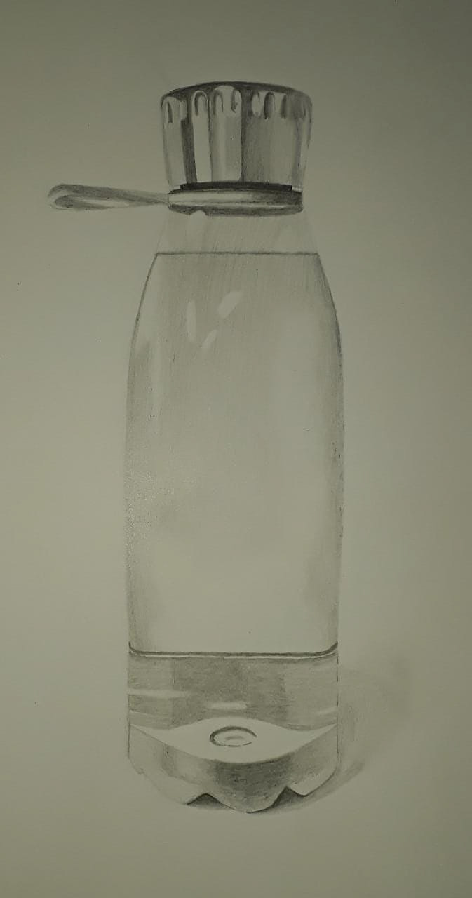 botella degradaciones diseño gráfico sombras vidrio