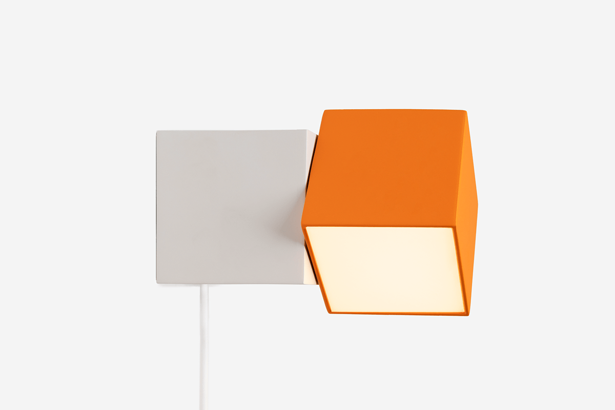 industrial design  Lighting Design  Lamp 3d printing geometric minimal yellow orange product design  joy