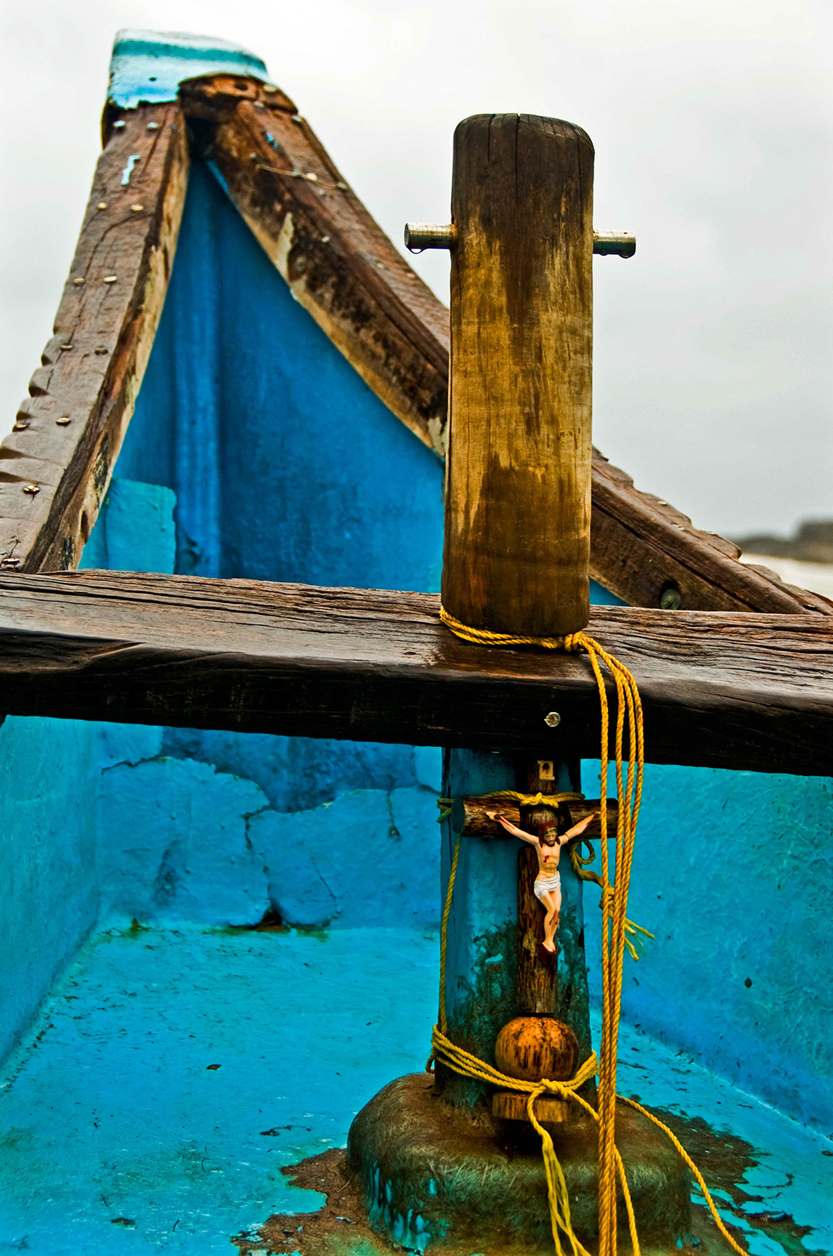 mosoon Goa Boats rain anchor rope colors