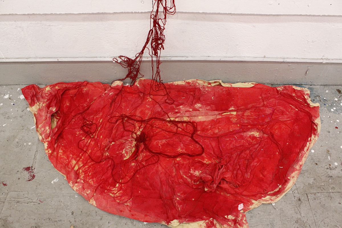 menstruation woman period blood creature