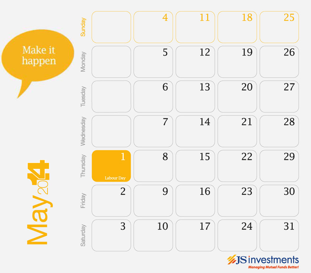 calendar Cal 2014 table calendar