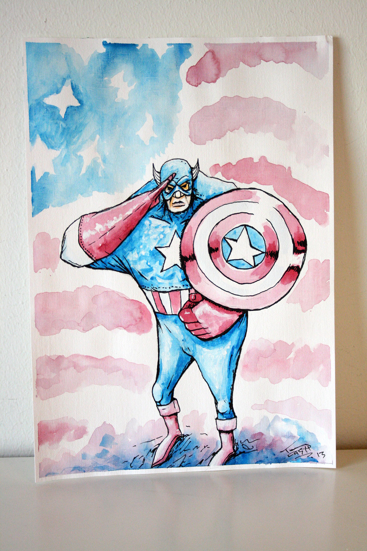 the Thor iron man Hulk CPT america usa movie super Hero Fan Art Avengers