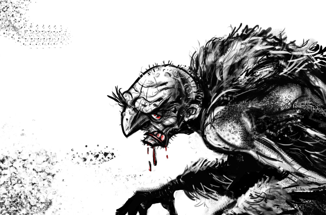 spiderman comics The Vulture marvel comics villain horror inktober mask