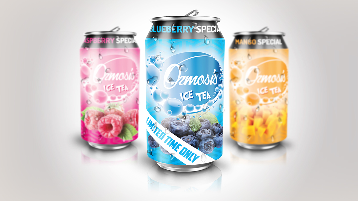 Ozmosis beverage TAFE design Logo Design