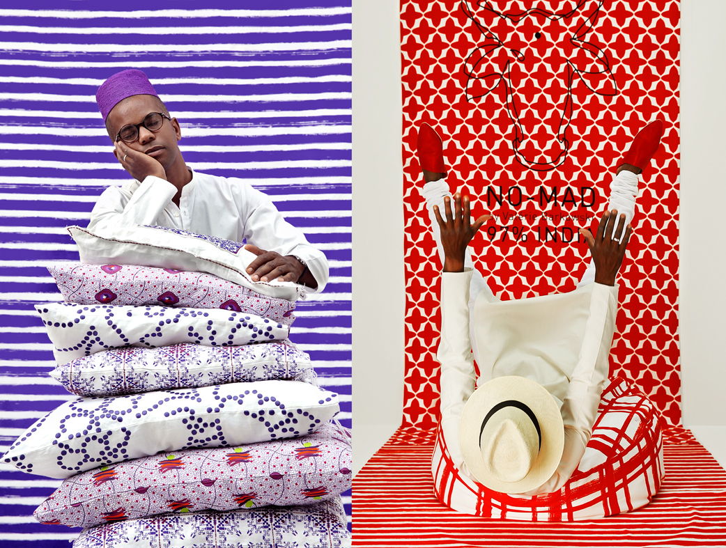 Design Valerie Barkowski No-Mad 97%India Marrakech textile