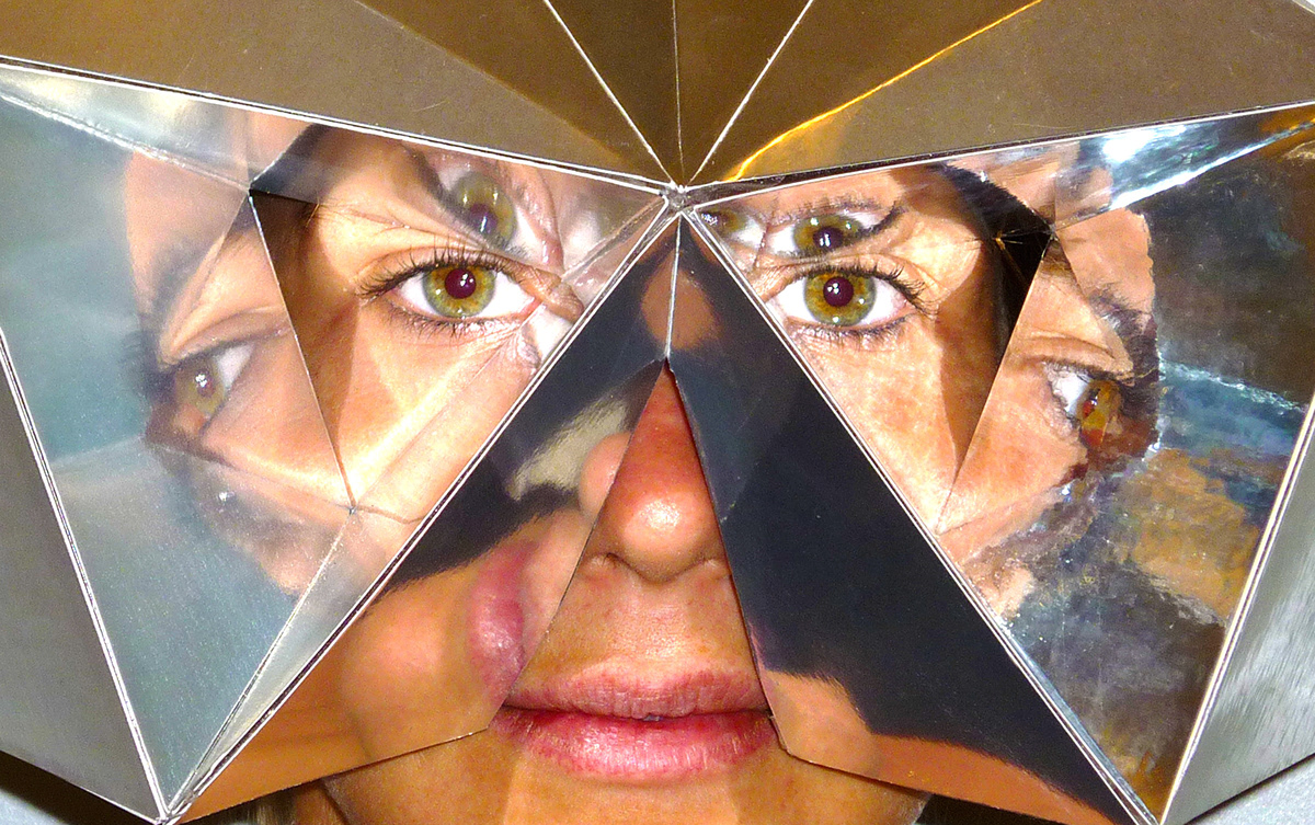 kaleidoscope mask mirror