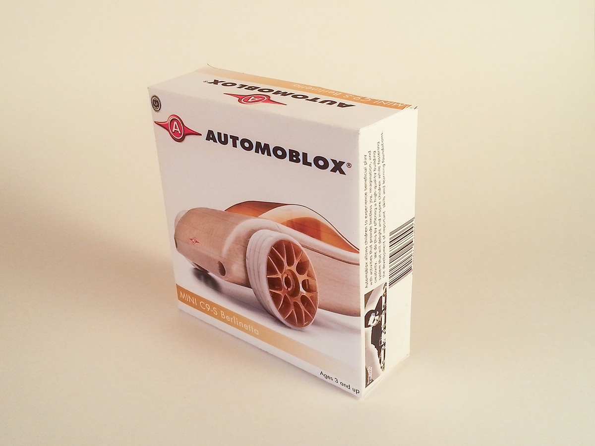Automoblox toy packaging company redesign