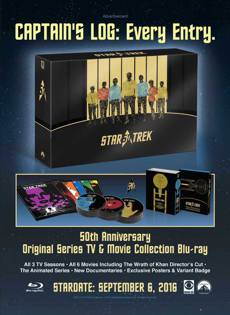 Star Trek DVD Advertisement on Behance