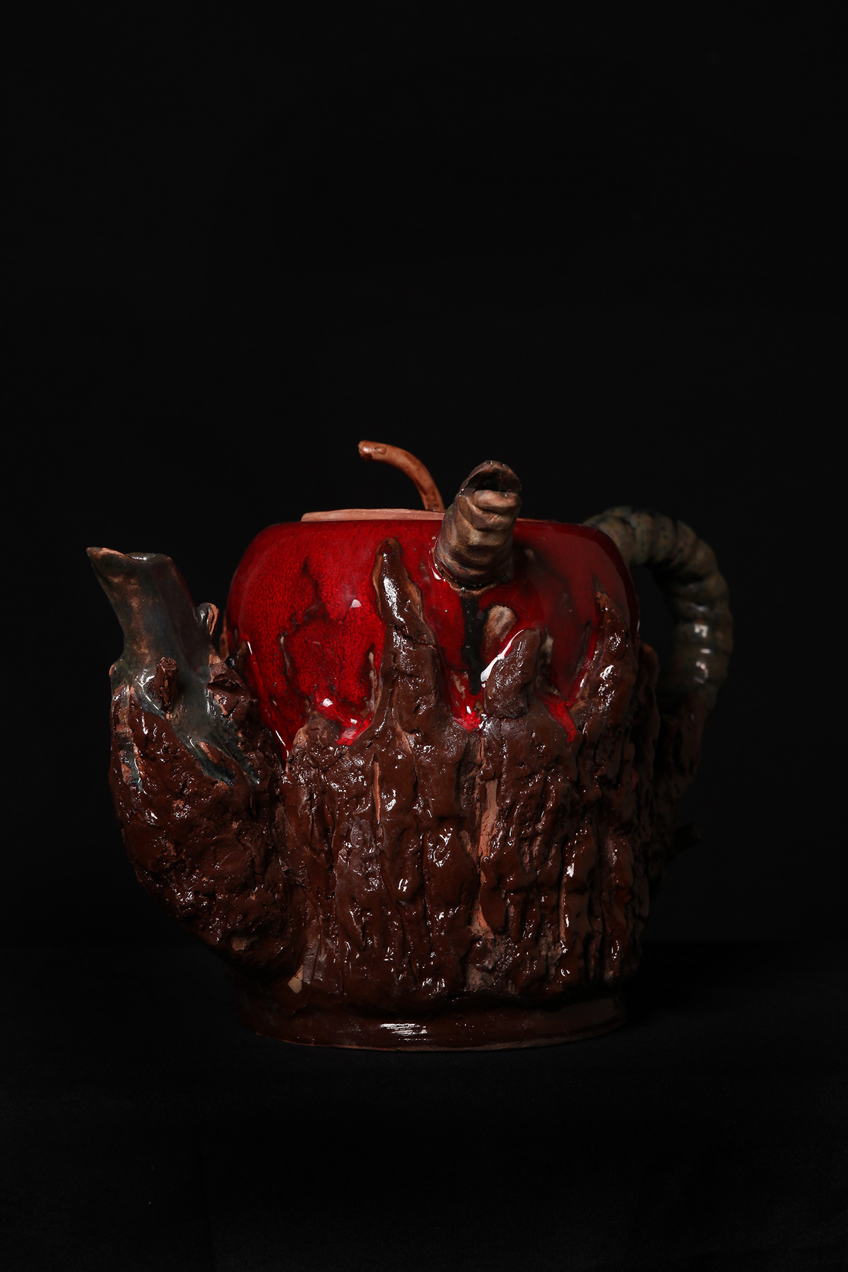 crazy teapot ceramic