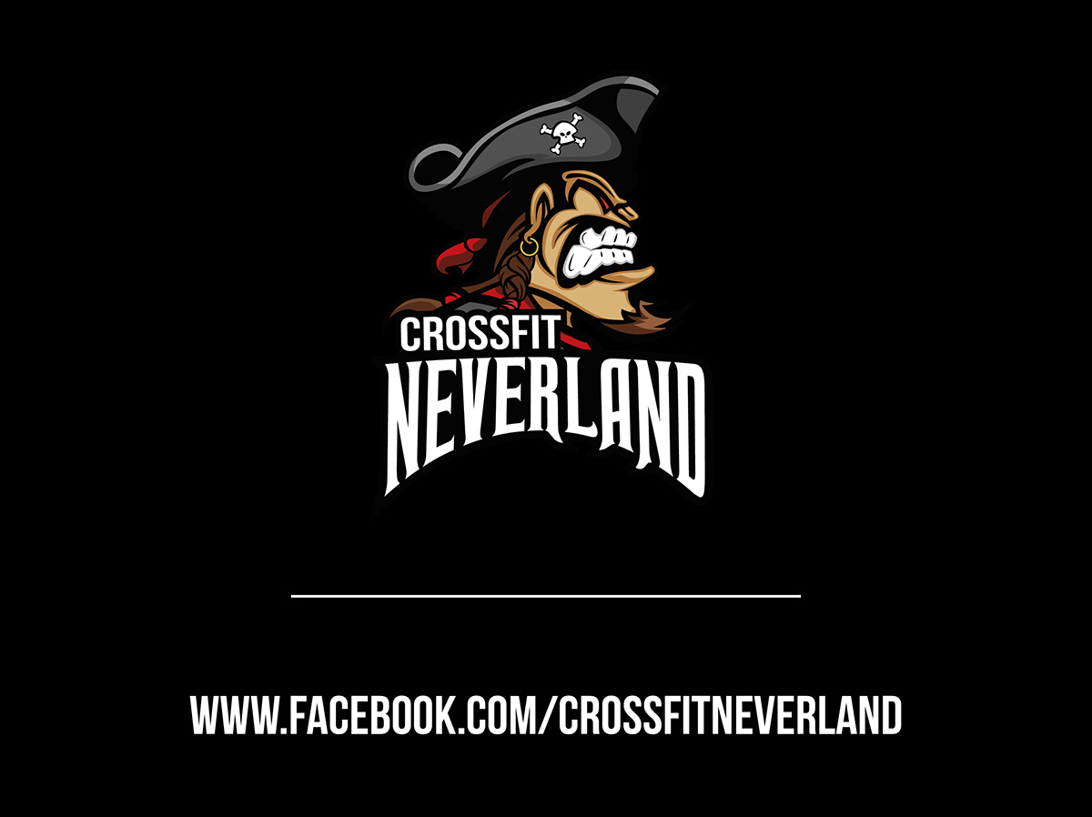logo branding  Crossfit pirate Neverland