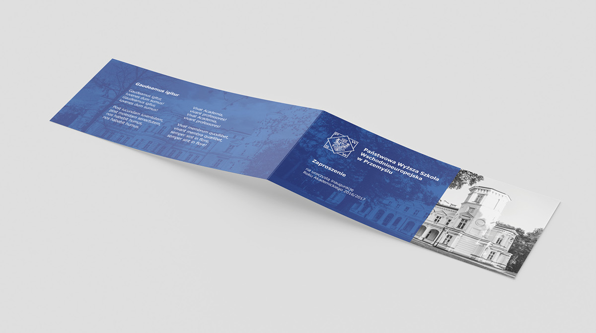 Przemyśl University Pwsw Promotional Materials identyfikacja grafika uzytkowa Materiały promocyjne materiały reklamowe Juliusz Bachta bachta.info