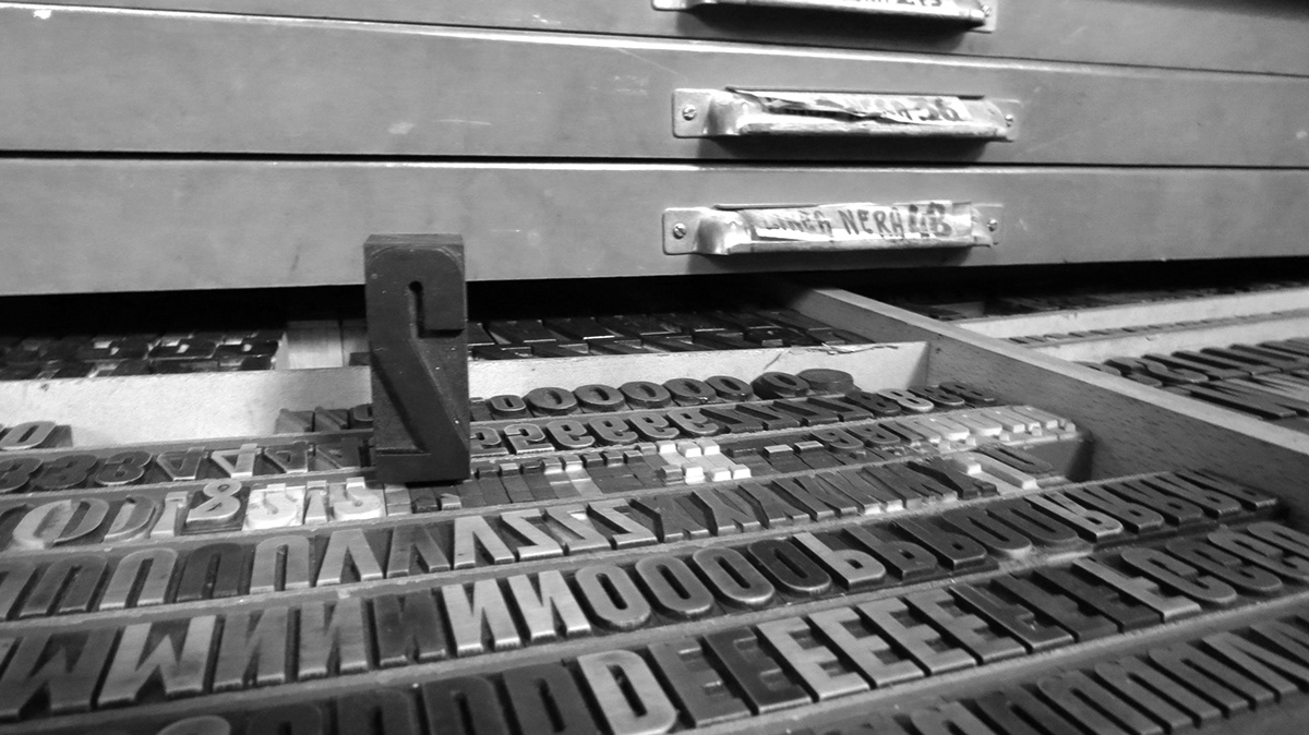 Movable type print