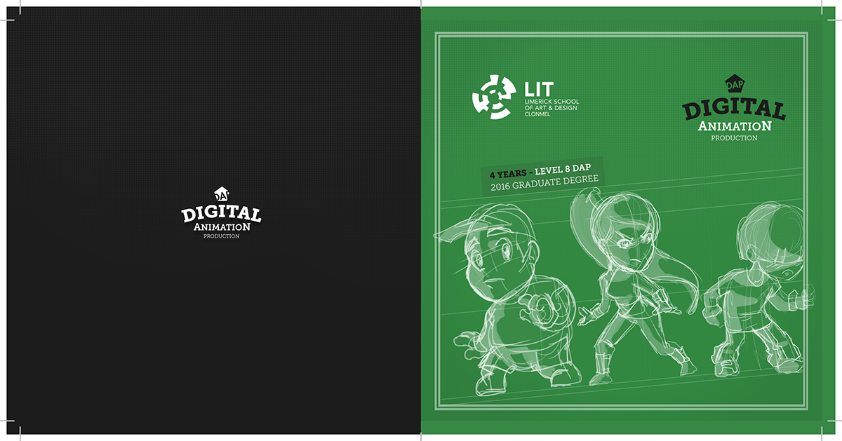 college course Promotion materials design modules Education Booklet video after effects Illustrator lit LSAD art school