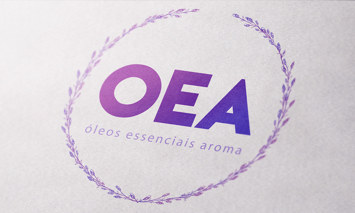 OEA brand branding  e-commerce Website logo Logotipo lavander development