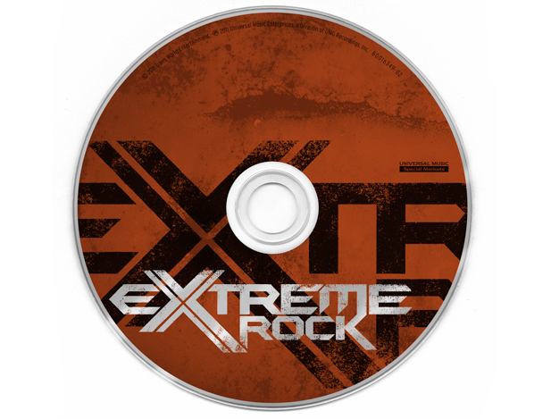 CD design CD packaging Extreme Rock Hard Rock extreme