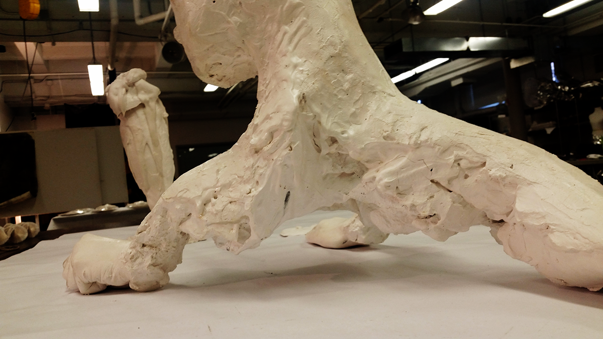 sculpture casting moldmaking Alginate Alga Safe abstract plaster Character hands feet milk