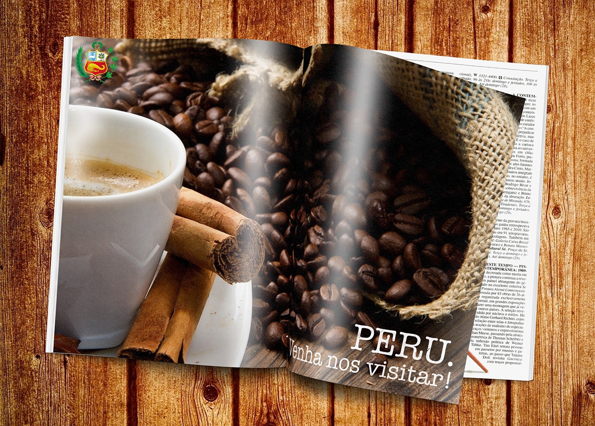 peru country campaign Advertisign campanha publicidade cafe Coffee