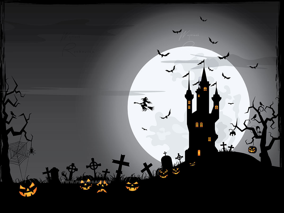 Halloween vector border cartoon background ( pumpkin ) on Behance