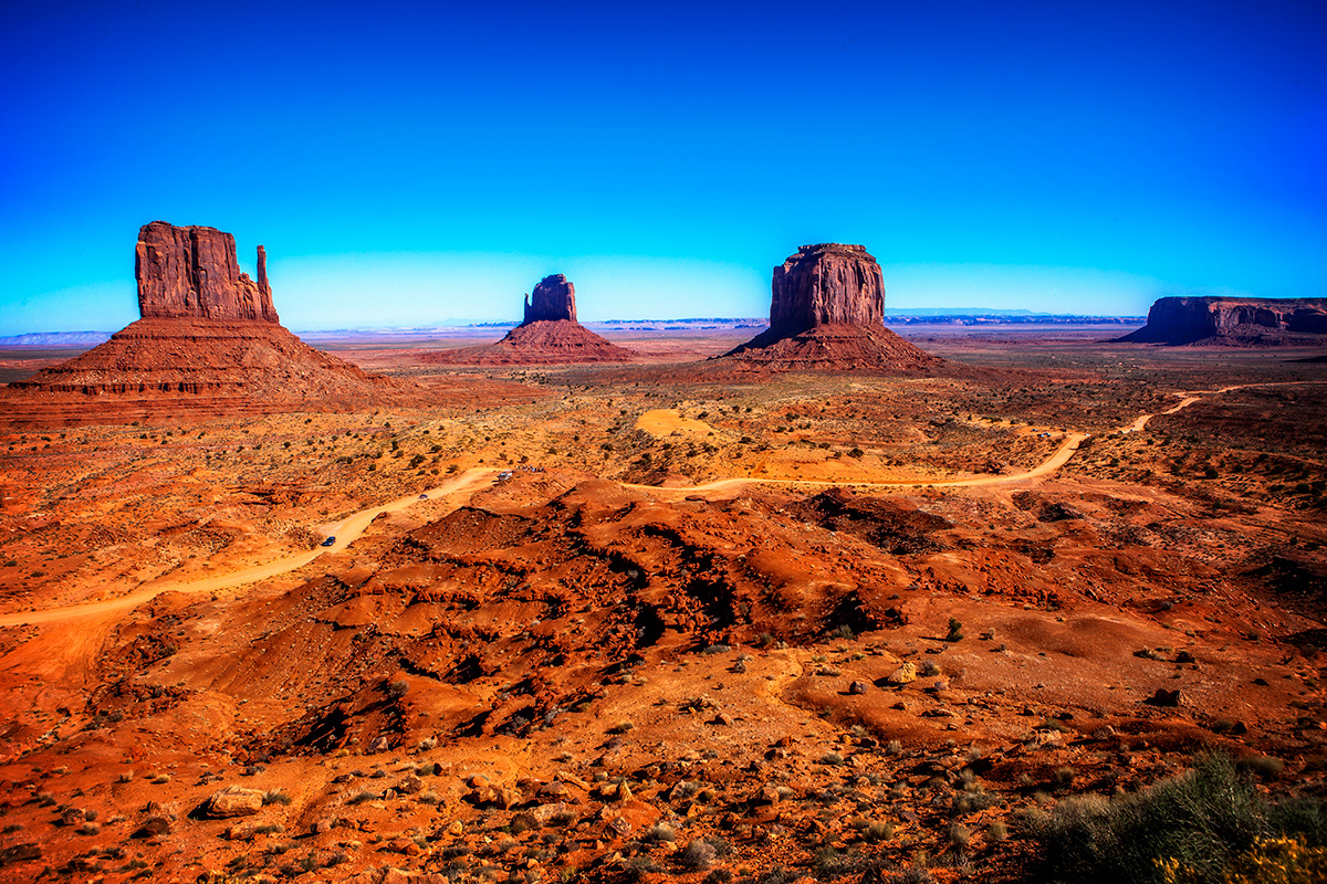 monument valley usa utah Arisona Navajoh indian reservatum wild west