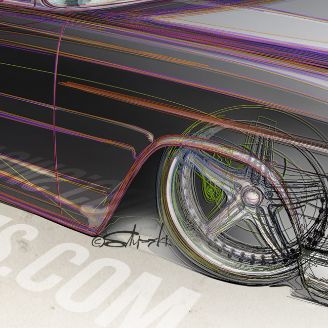 automobile automotive   bezier Cars Digital Art  ILLUSTRATION  Illustrator paths Technique vector