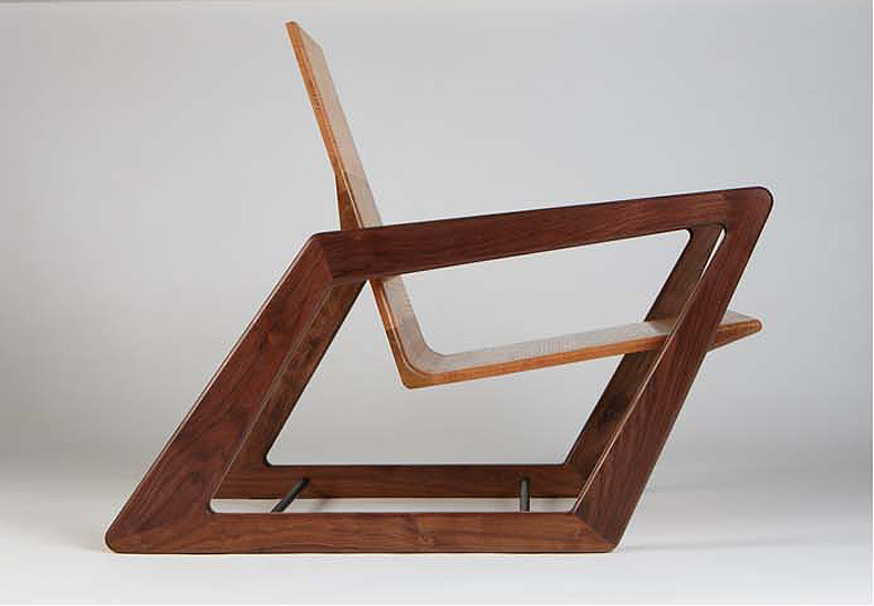 armchair american hardwood Sustainable handcrafted contemporary