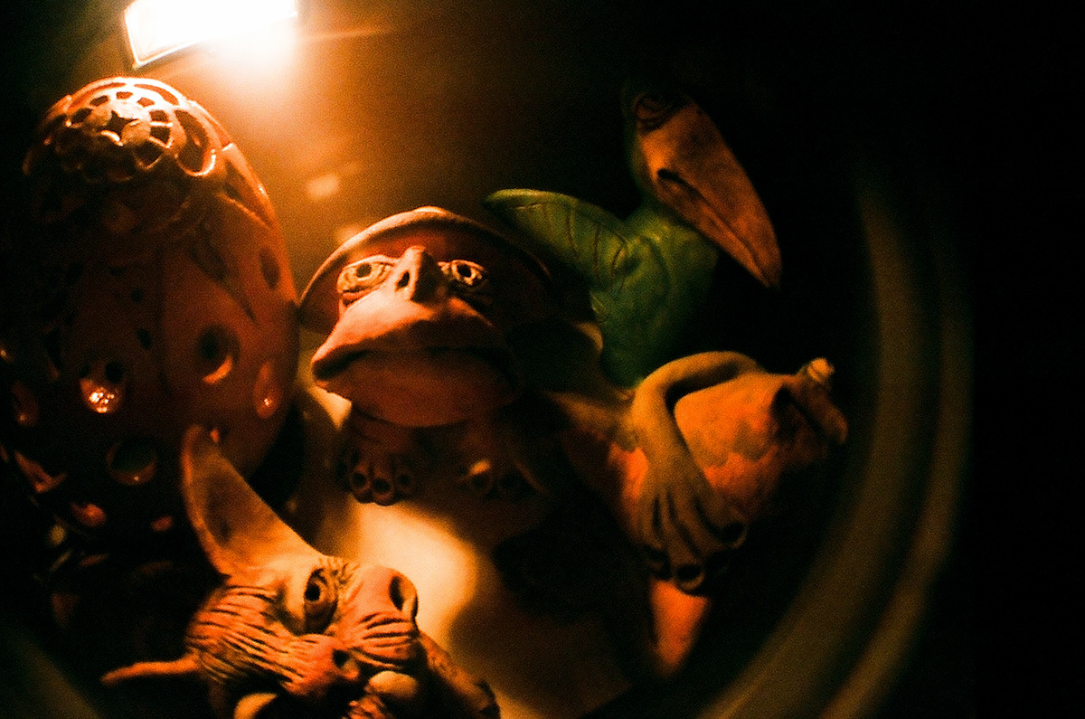 analog photography Analogue fisheye budapest Circus craziness dwarfs sopron vienna wien