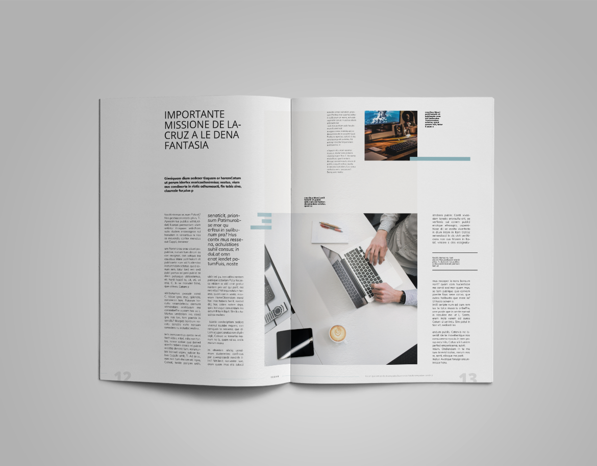 Cheap desig free graphic Layout magazine modern Multipurpose template