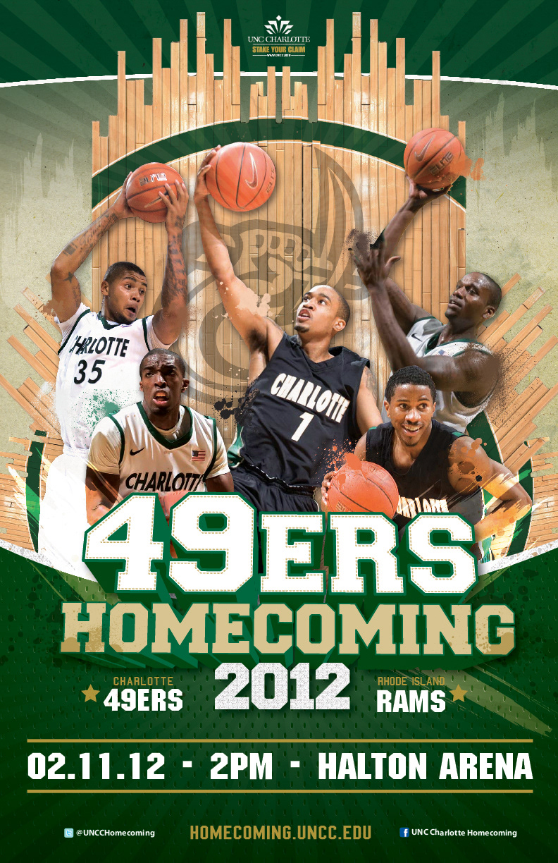 Homecoming  basketball  sports college Charlotte
