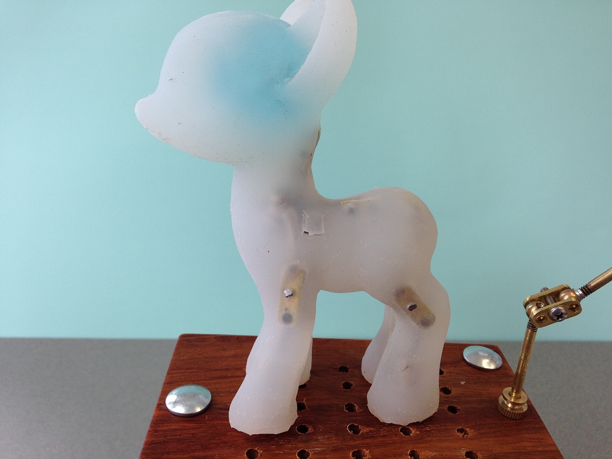 my little pony armature posable puppet silicone