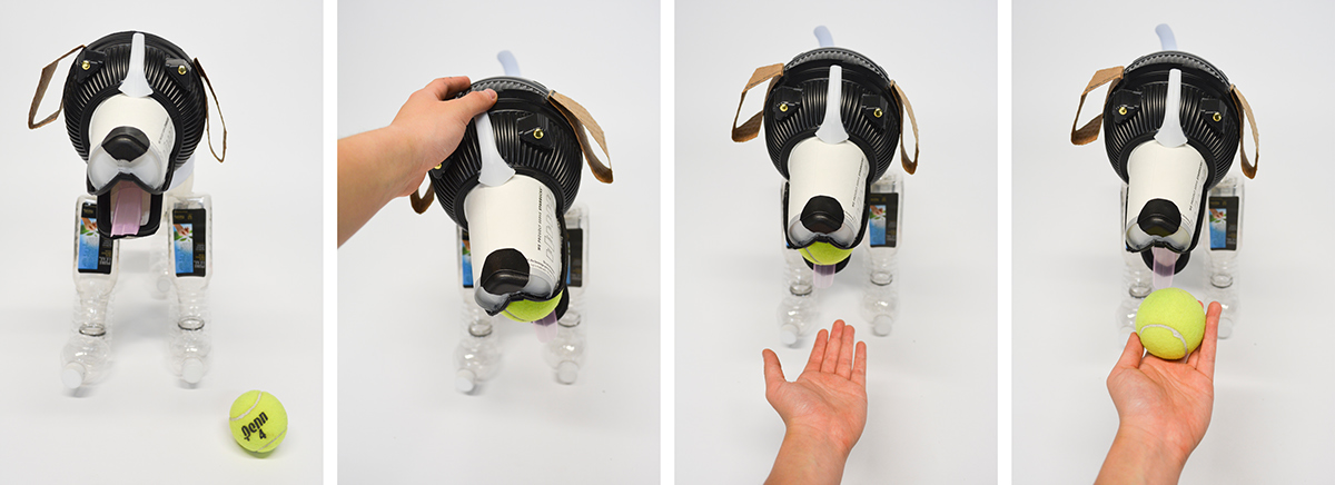 recycled materials recycle plastic trash dog beagle