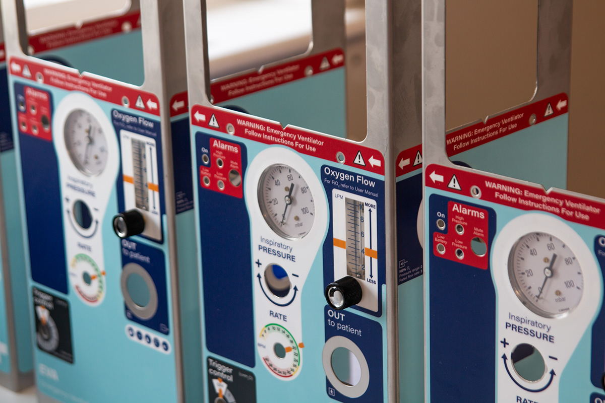 COVID-19 design emergency medical device Engineering Mechanical Design medical device pandemic ventilator