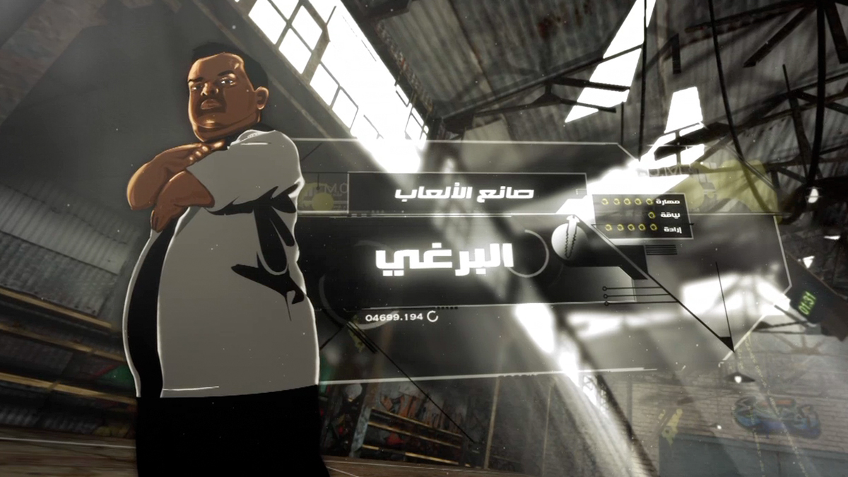 soccer promo 2D Animation funny soccer tv show football indoor funny humor 3D Kuwait watan tv gfx TV Graphics vfx