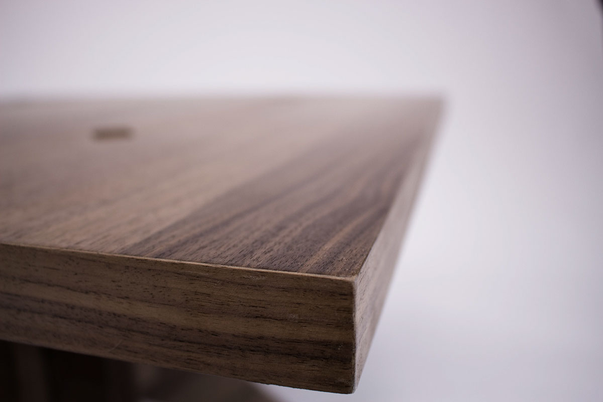 cnc walnut coffee table table Coffee veneer playwood design mexico