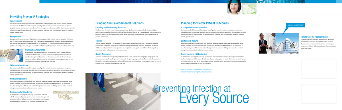 3M healthcare Infection Prevention brochure