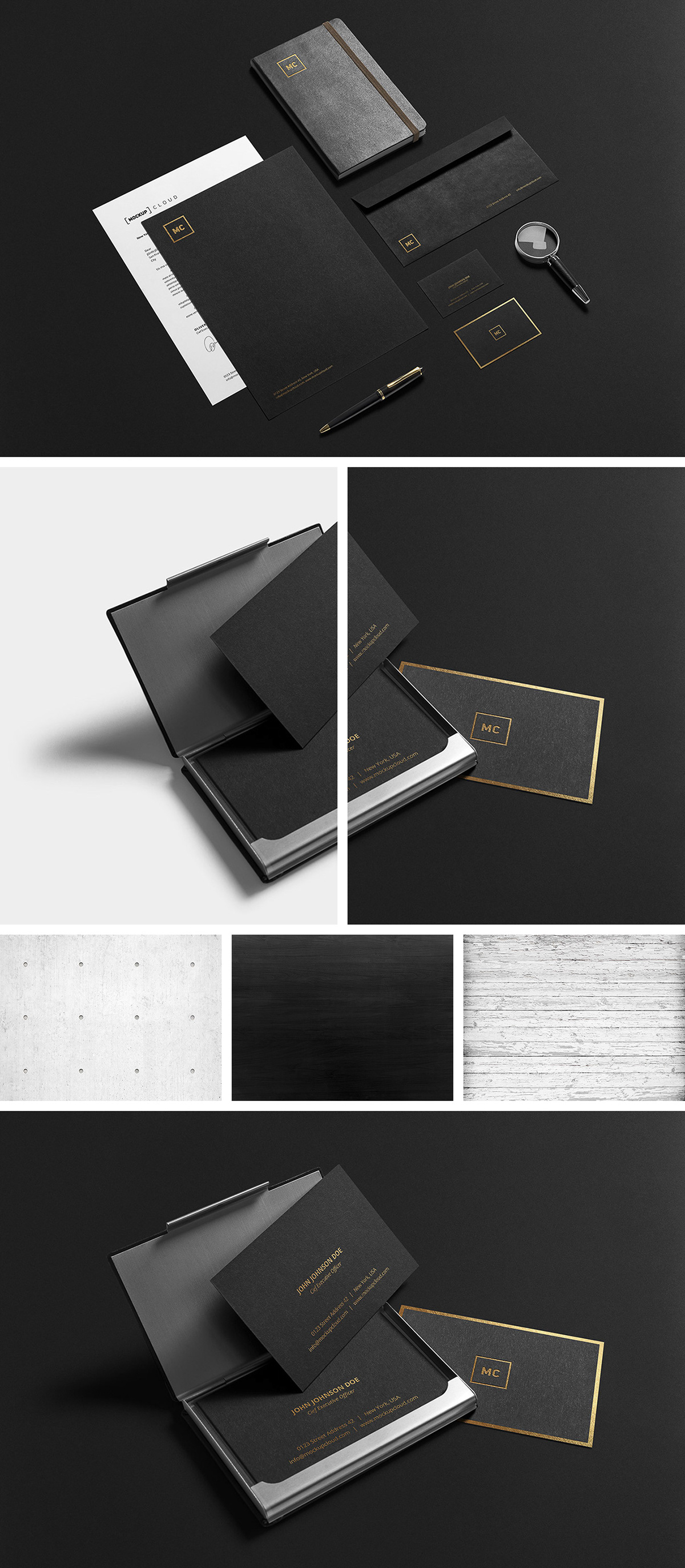 Mockup mockup scenes stationery mockup Stationery paper mockup background textures black luxury card mockup