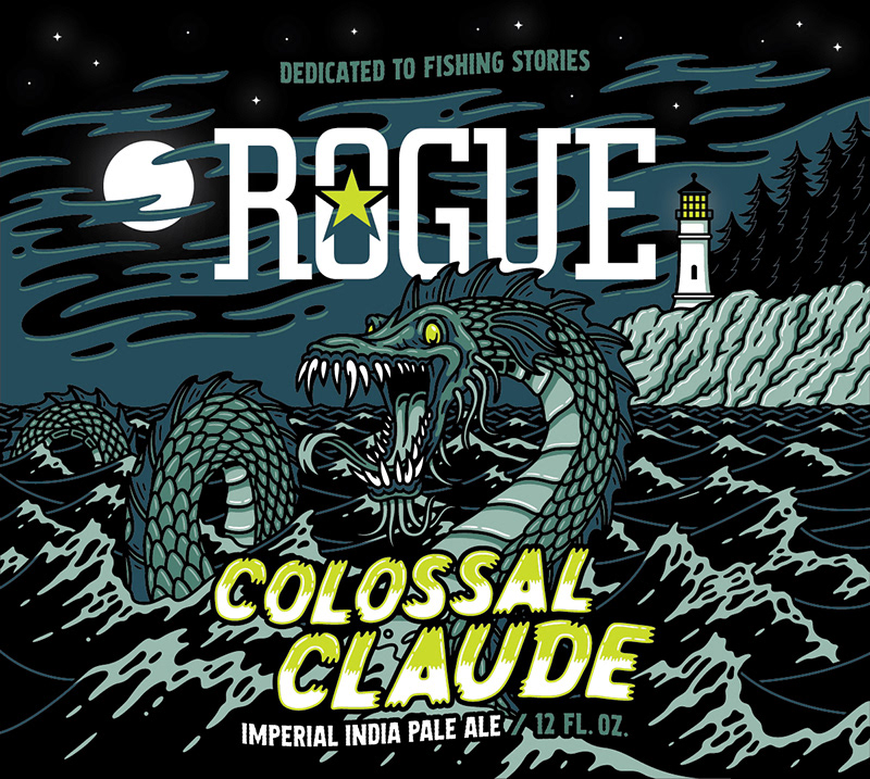 beer claude colossal Colossal Claude cryptid IPA monster Rogue sea monster sea serpent