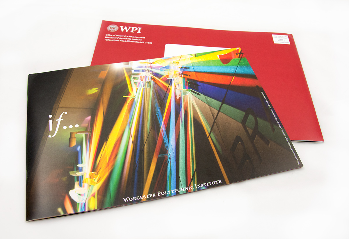 alumni WPI worcester polytechnic institute book donor fundrasing Direct mail