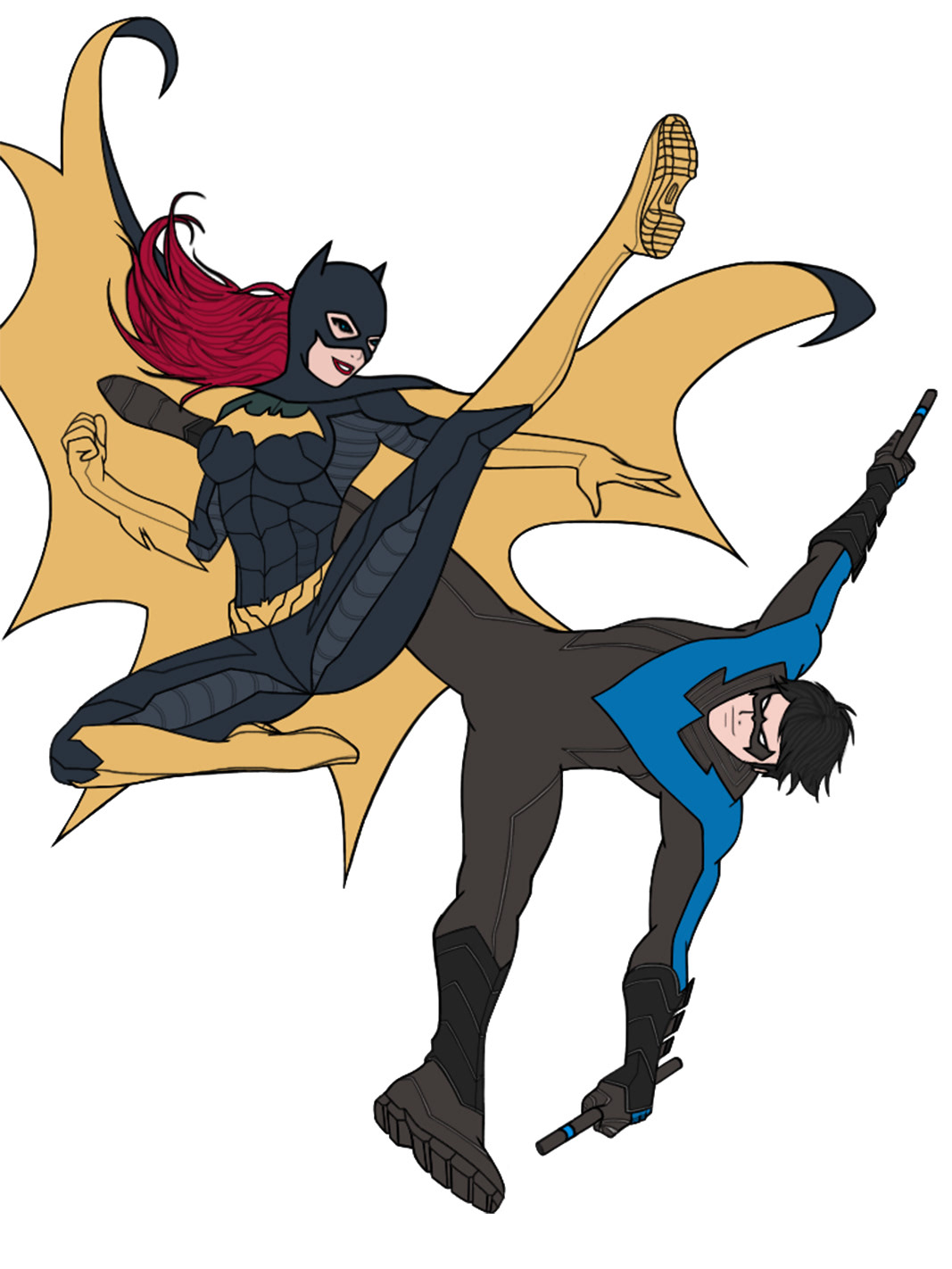 comics comic books batman nightwing Batgirl