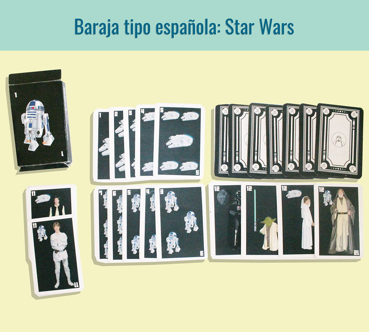 cards Baraja Starwars