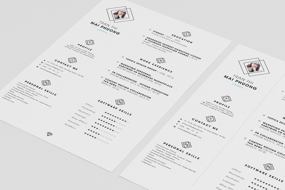 free Resume template design