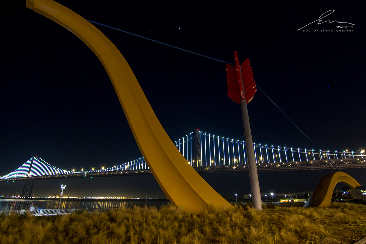 san francisco California bay area night photography city skyline golden gate bridge Bay Bridge Travel HDR