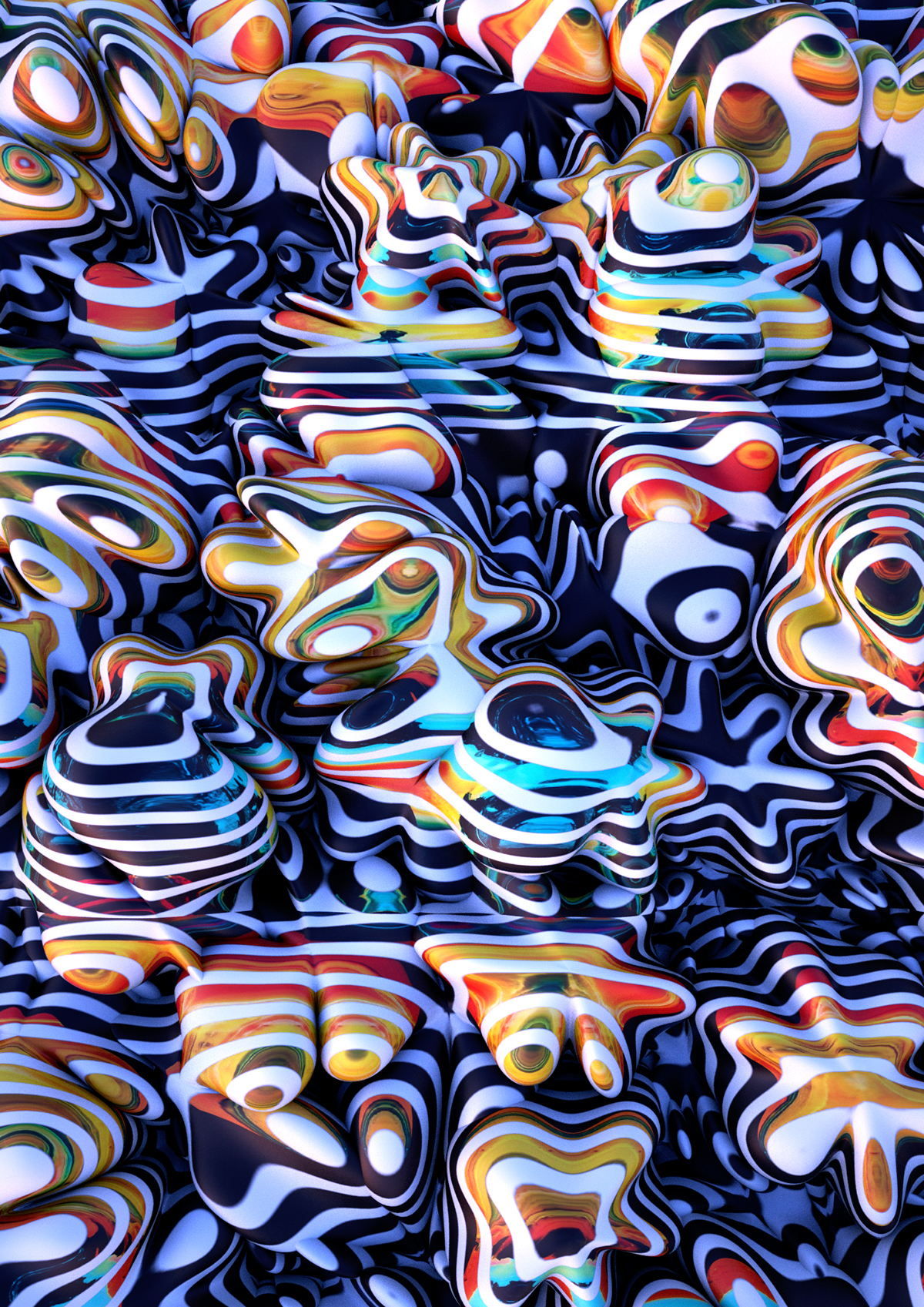 Digital Art  background abstract crazy werid lines dots