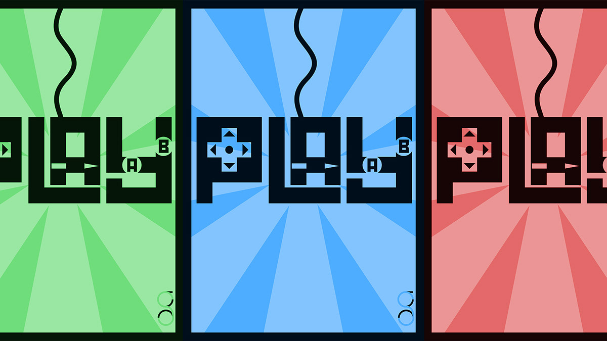 pixel  art  retro  video  game   minimal  typography play