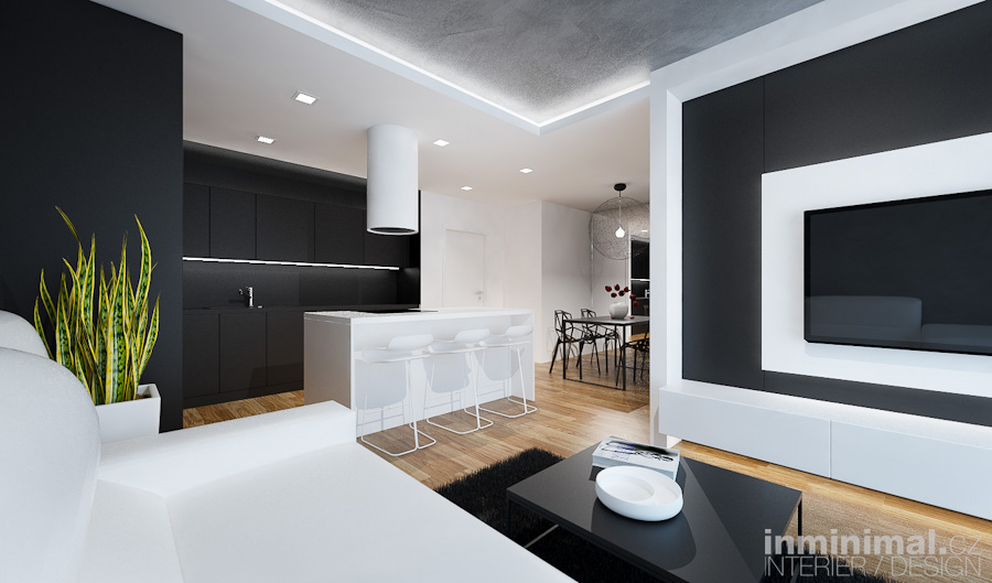 Interior desidn visualization apartment study